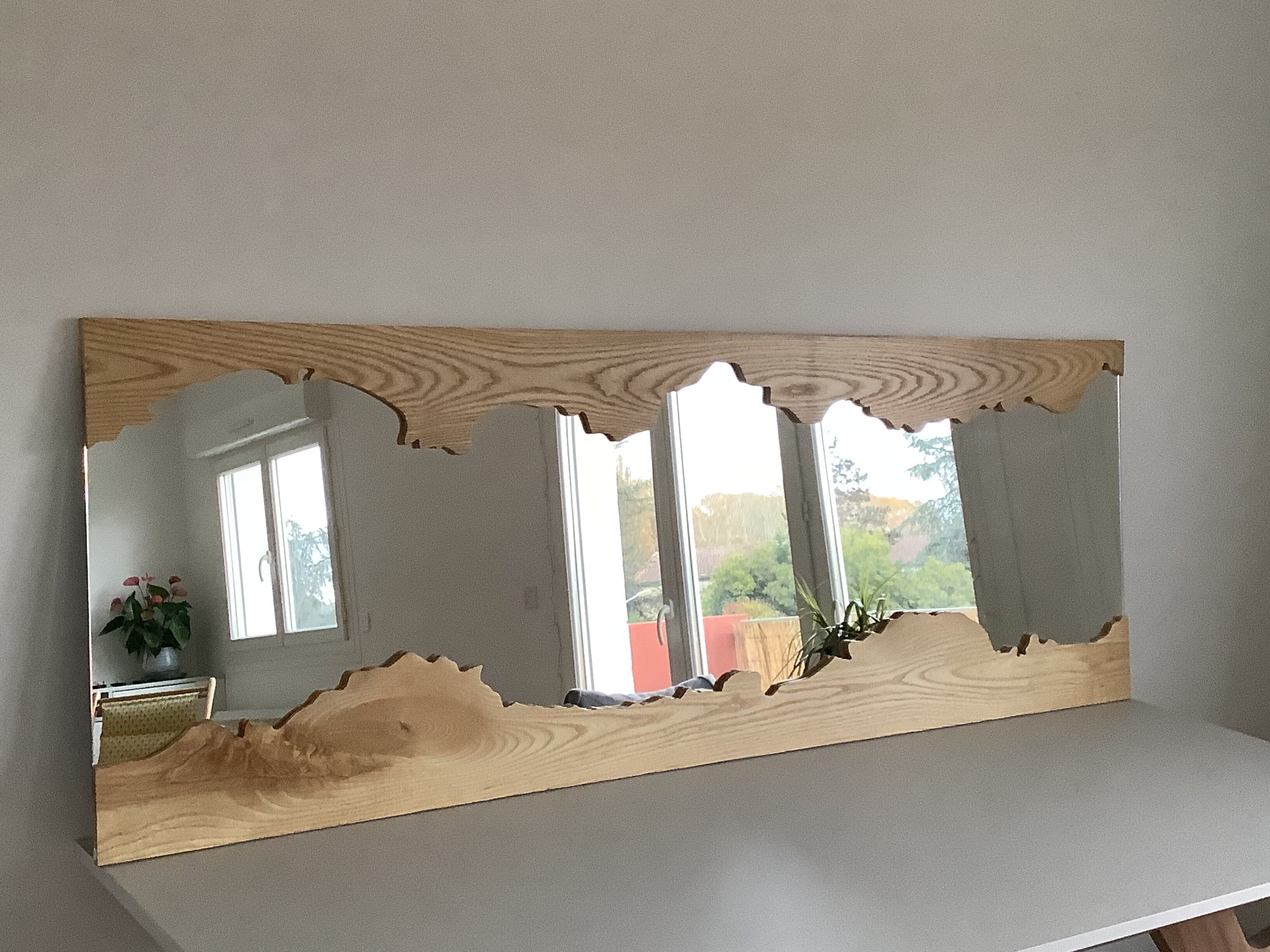 River mirror 190x66cm