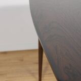 Table à manger extensible carrée en palissandre du milieu du siècle, Danemark, années 1960