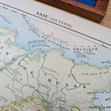 Printed in 1900, the states of Asia.