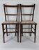 Paire de chaises style anglais art nouveau