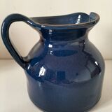 Glazed earthenware pitcher