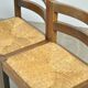 Modern vintage wenge dining chairs by OV Rotterdam, 1970s