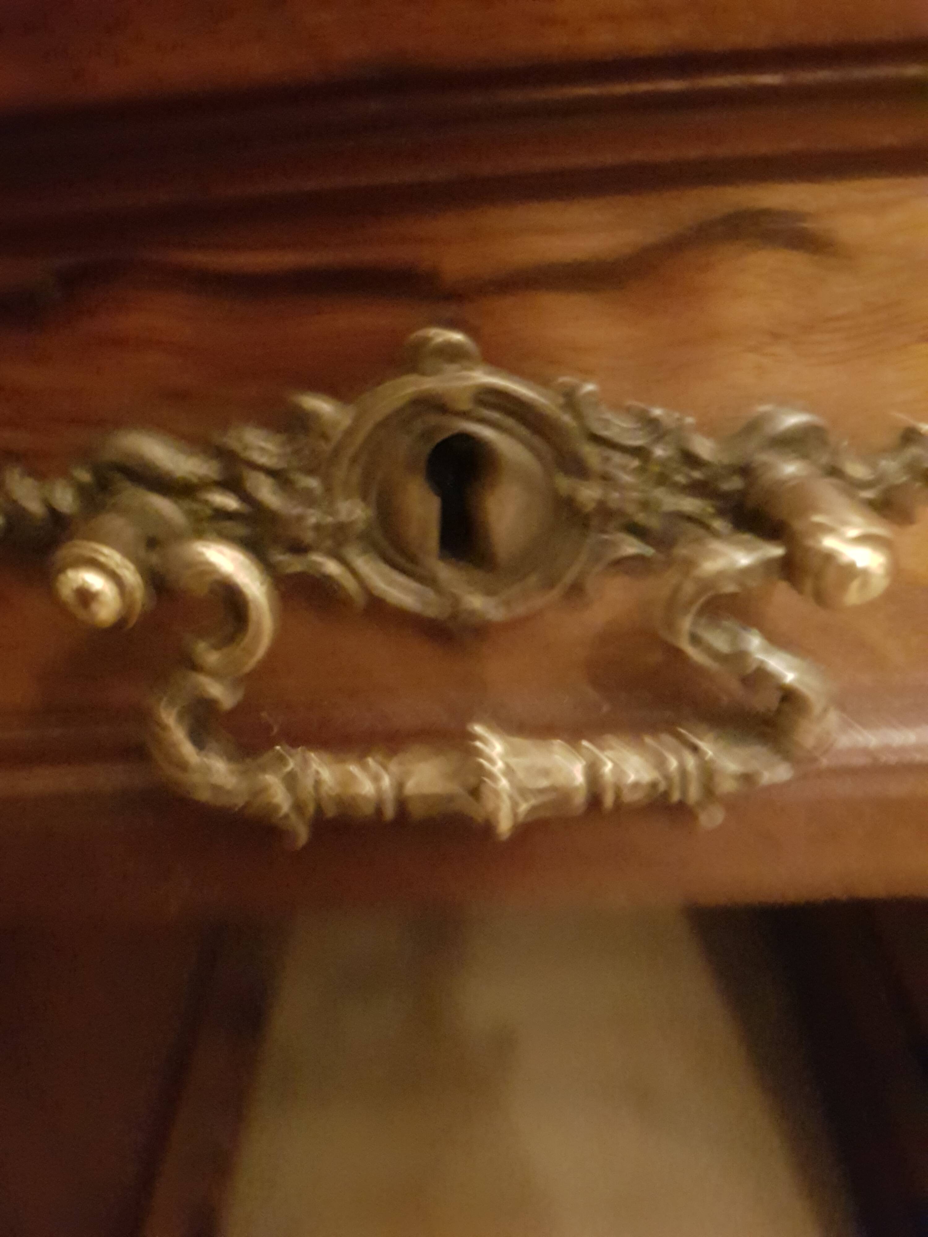 Antique Louis XVI / Empire style graduated desk