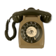 Socotel S63 vintage PTT dial phone, 1980