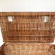 Vintage braid wicker basket for pets