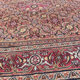 Tapis ancien persan Dorokhsh khorassan du début de 19eme siècle 200x400 cm
