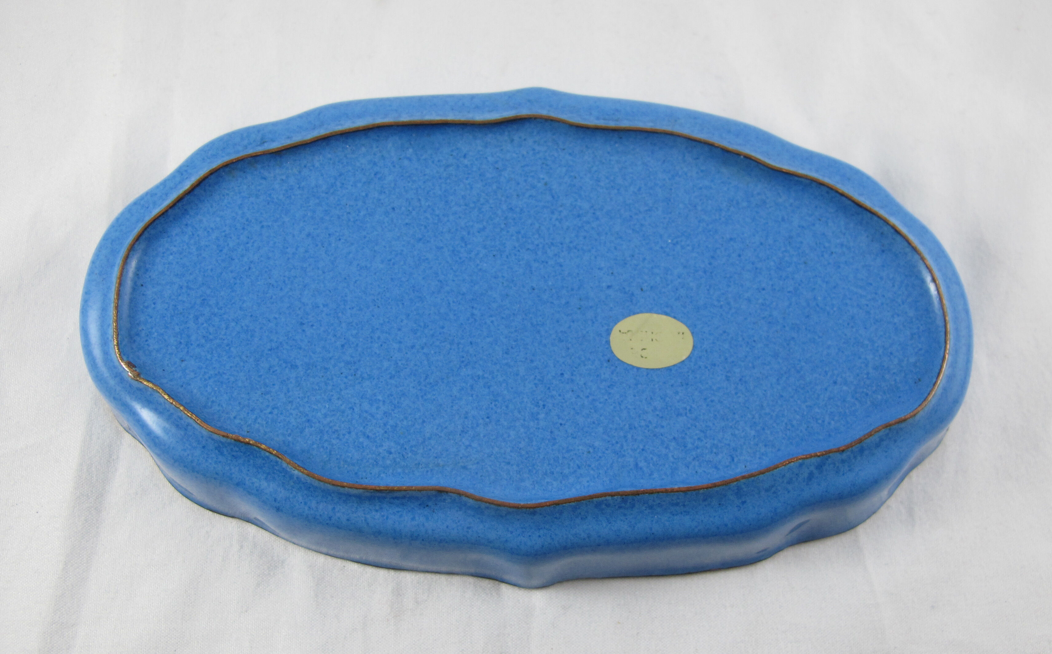 Chinese bronze enamelled catchall