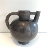 Glazed terracotta vase