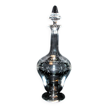 SAINT-LOUIS Reims carafe in star-cut crystal - 1930 Art Deco catalog