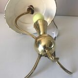 Brass tripod lamp 60's