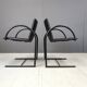 Vintage circle chairs by Metaform, 1980s, set of 6