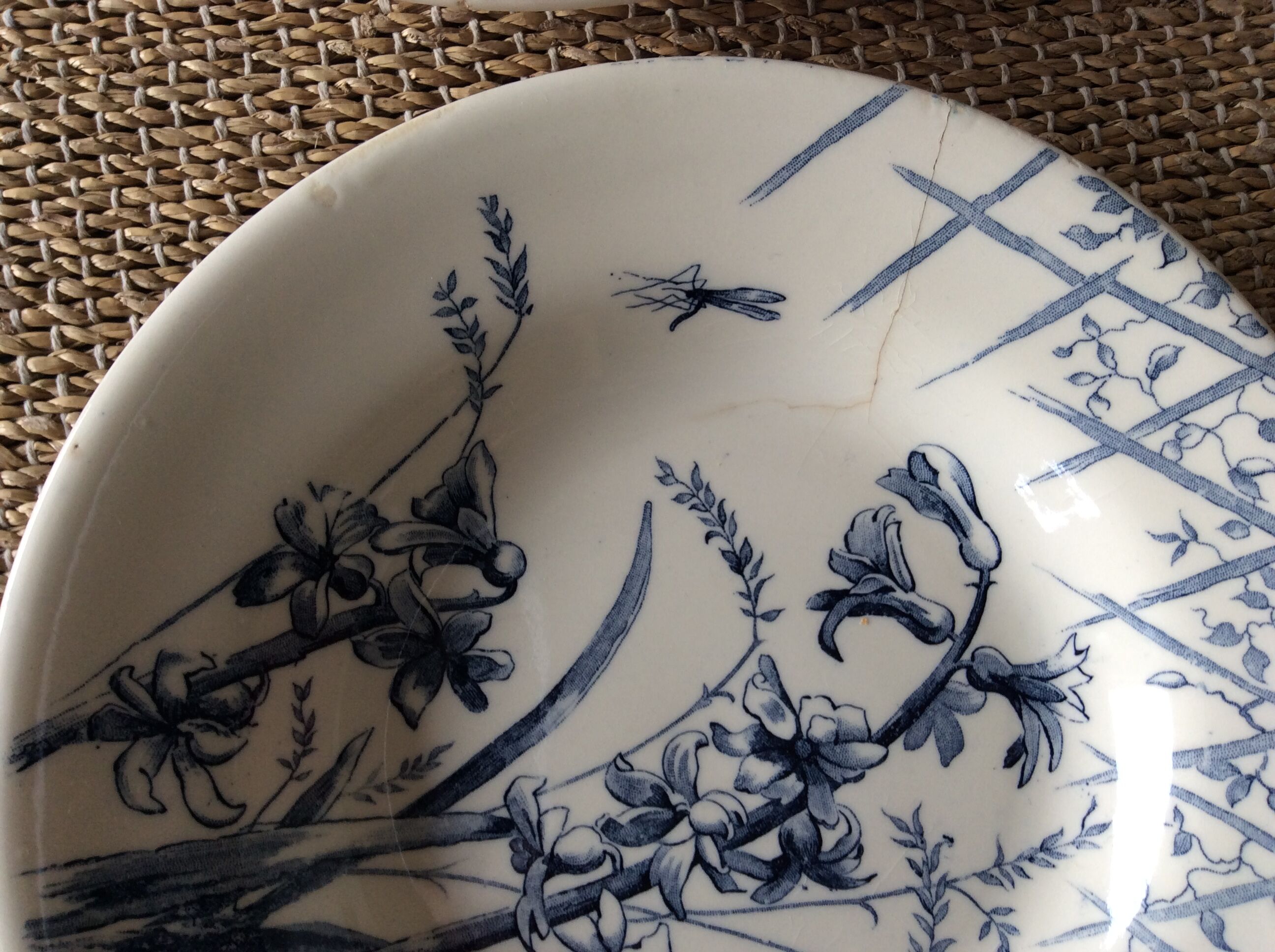 9 assiettes Terre de Fer