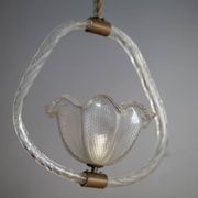 Murano glass pendant by Barovier & Toso, 1940s