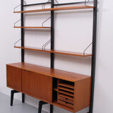 Poul Cadovius Royal Wall System Free Standing 1958 Denmark