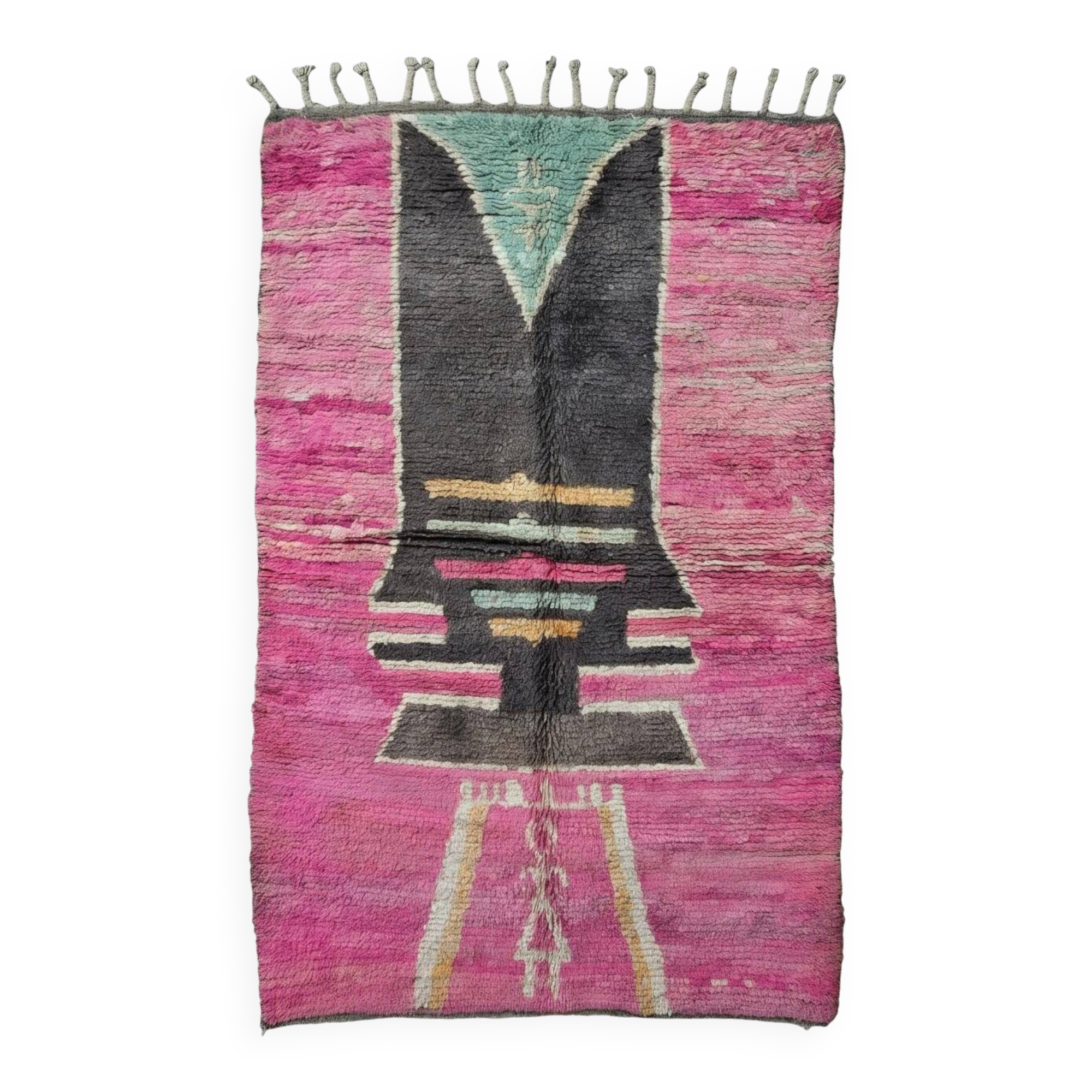 Berber Carpet Pink - 249 x 158 cm