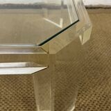 Lucite coffee table by David Lange, 1970