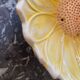 Sunflower slip dish drainer