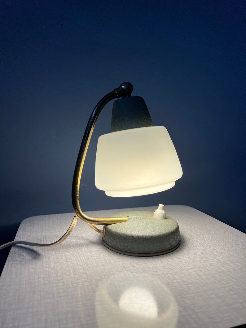 Mid-century vintage bedside lamp