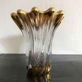 Art deco crystal vase