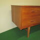 Commode en teck vintage