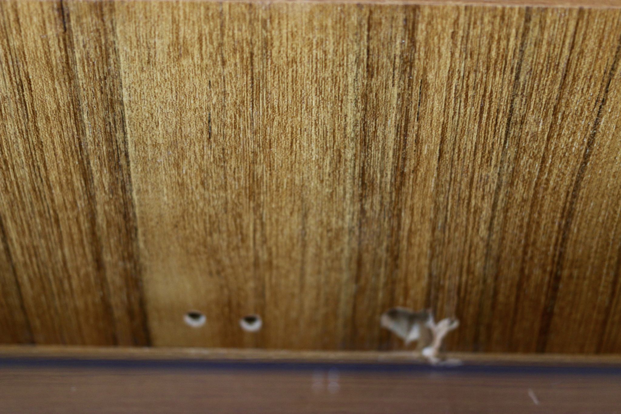 Scandinavian hi-fi furniture in teak 1960