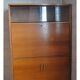 Scandinavian secretary in golden oak