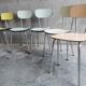 Lot de 9 chaises vintage en formica
