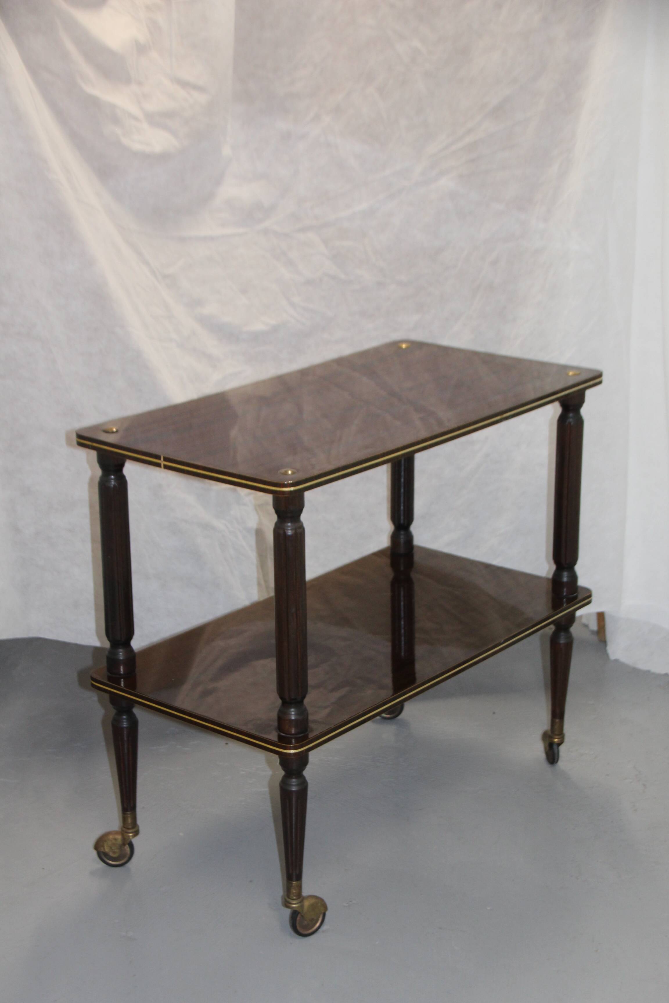 Trolley on wheels Coffee table