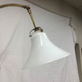 Articulated brass sconce 1950