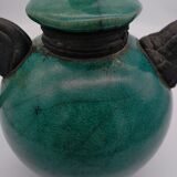 Théière "Citrouille " raku