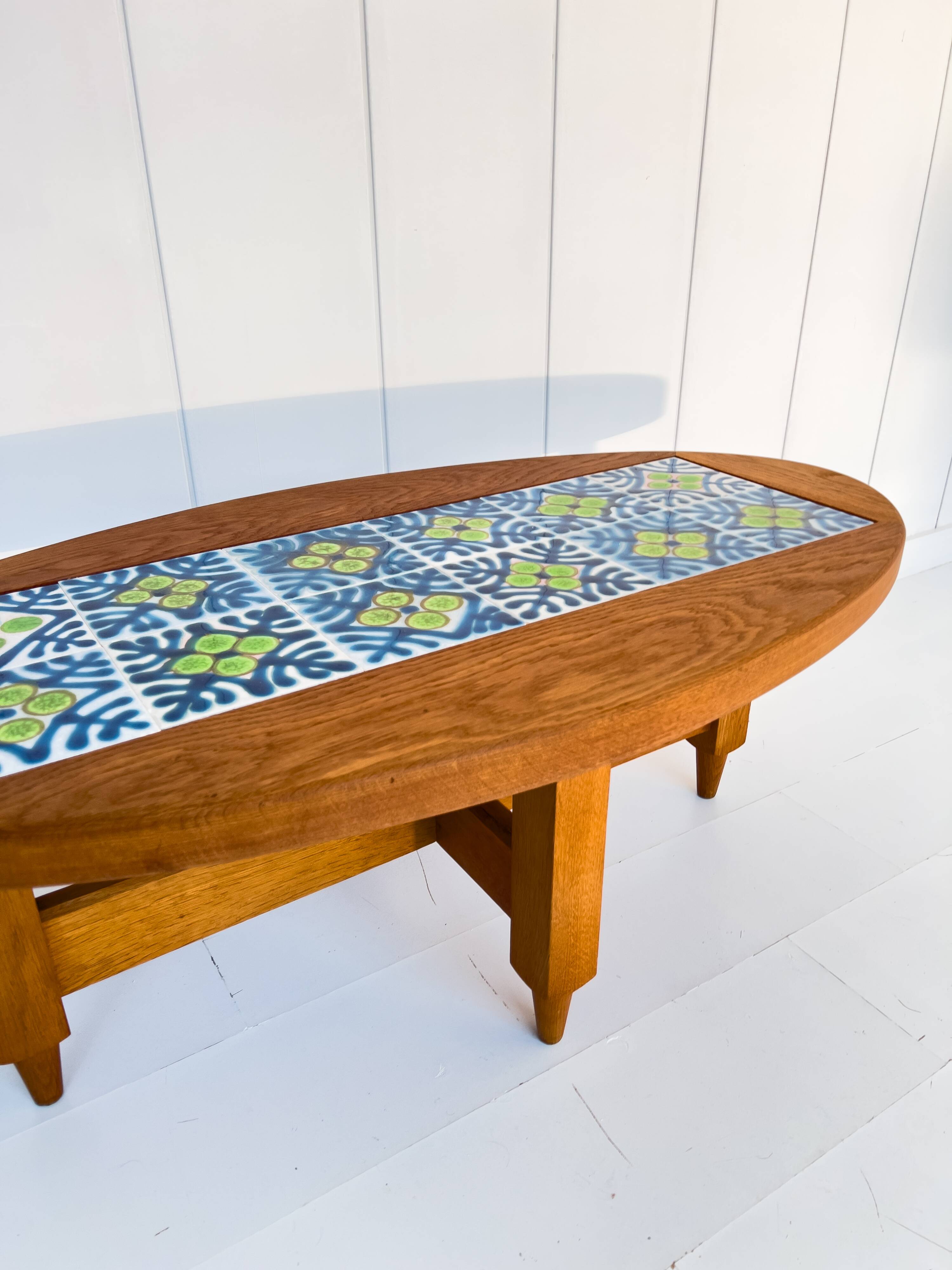 Table basse par Guillerme et Chambron pour Votre Maison