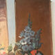 Church flowers, oil on canvas