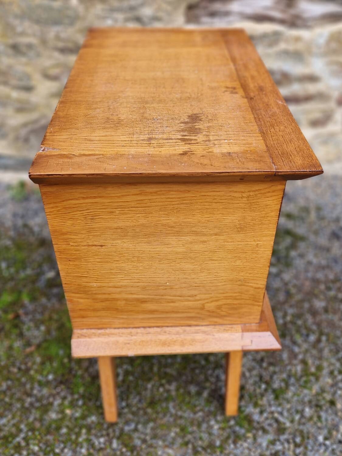 Chevet ou bout de canapé à pieds compas annèes 60/70