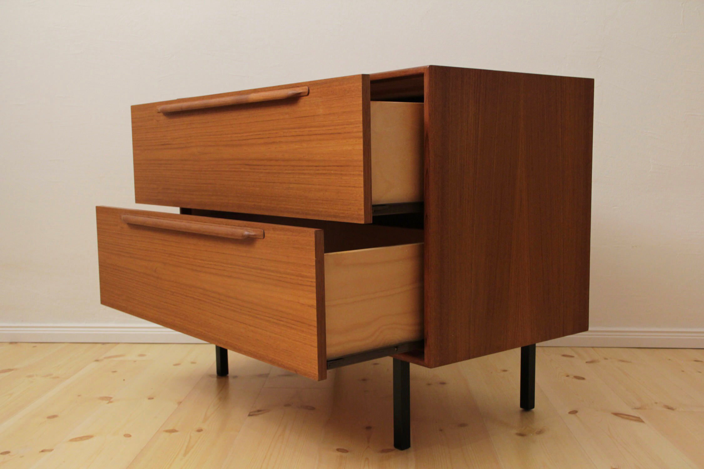 Mid century teak sideboard by Heinrich Riestenpatt for RT Möbel