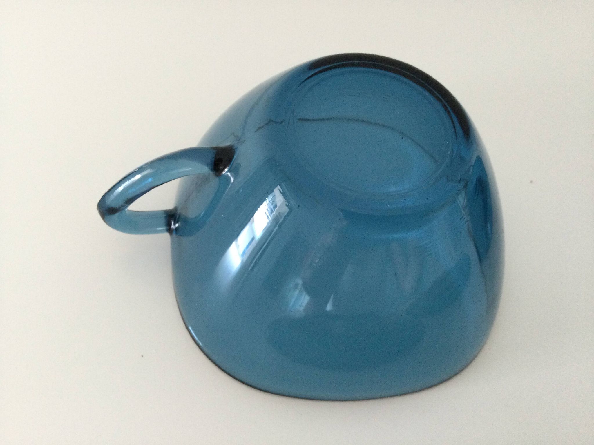 tasses vintage bleues - années 70
