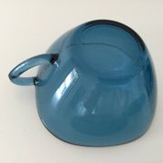 tasses vintage bleues - années 70