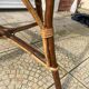 Fauteuil en osier vintage