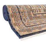 Antique black Persian carpet RAMI