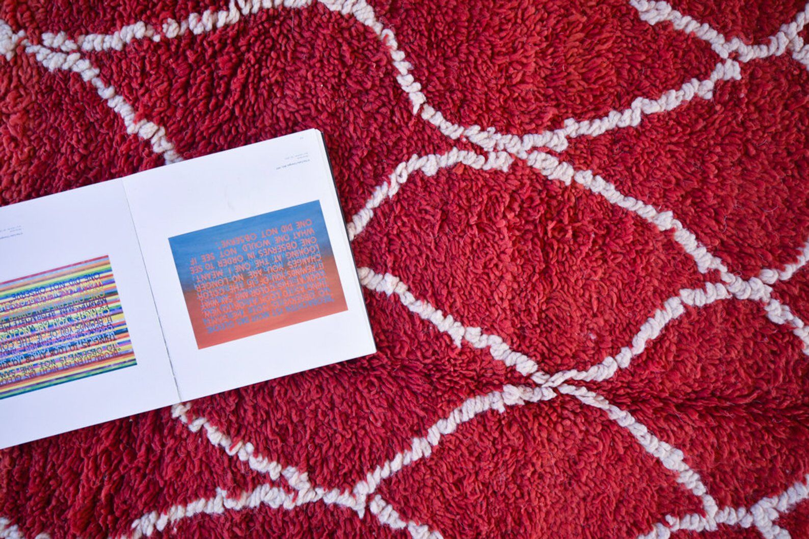 Carpet Moroccan beni ourain 250x100cm