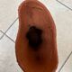 Vase forme organique peint