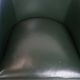 Green Cowhide Leather and Wooden Side/Dining/Desk Chair in English Style