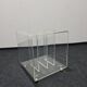 Vintage Plexiglass phono ,record trolley or side table
