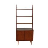 Commode-bibliothèque en teck, suède, 1950
