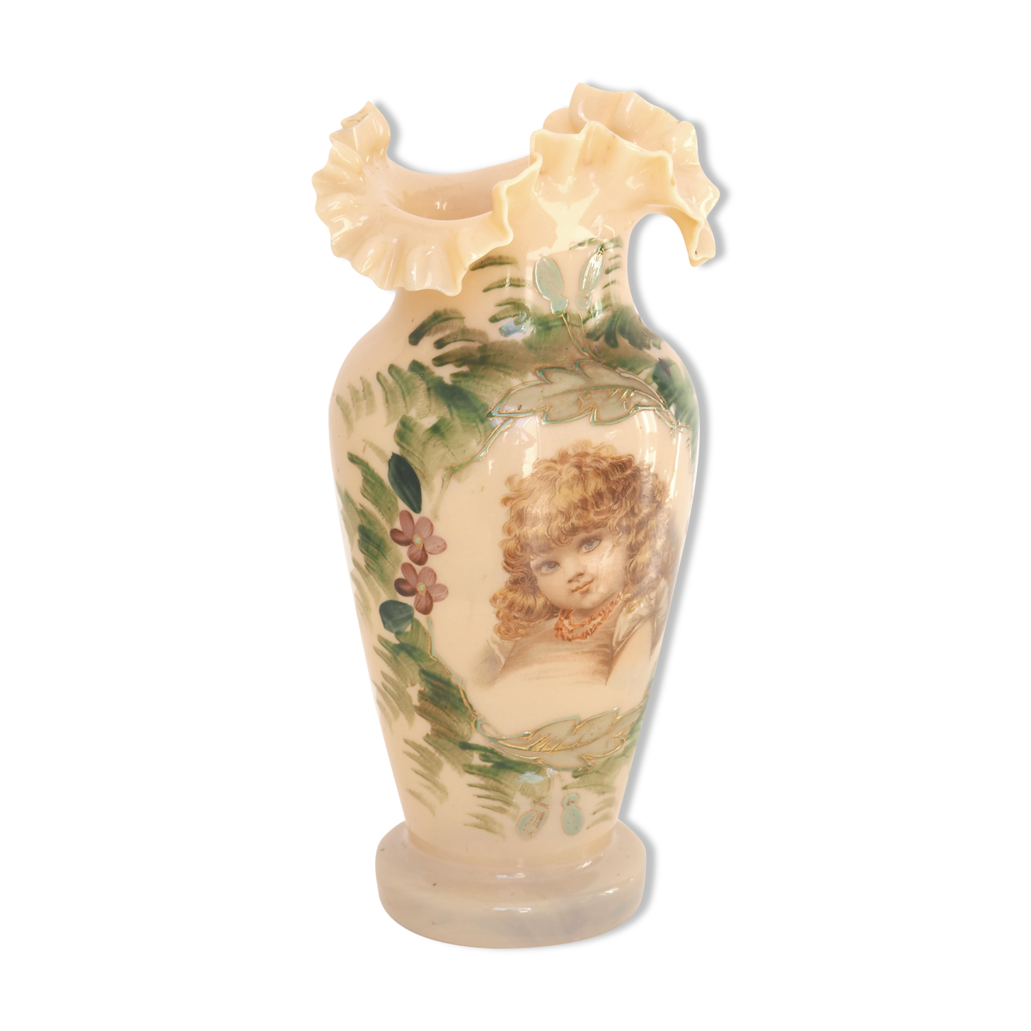Ancient opaline vase
