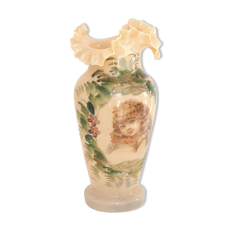 Ancient opaline vase