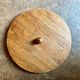 Cheese platter, rotating centrepiece in solid wood ⌀ 78 cm