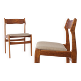 2 sur 5 chaises danoises vintage des années 1960 - Structure de chaise en noyer