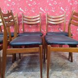 Scandinavian series of 6 chairs