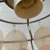 Mother-of-pearl tassel chandelier