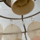 Mother-of-pearl tassel chandelier
